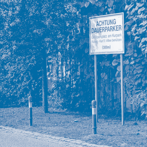 Hinweisschild Parken